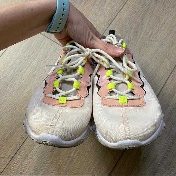NIKE light soft pink React Element 55 PRM running shoes 8 - Picture 6 of 16